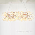 Chandelier Luxo moderno grande LED LED Light Home